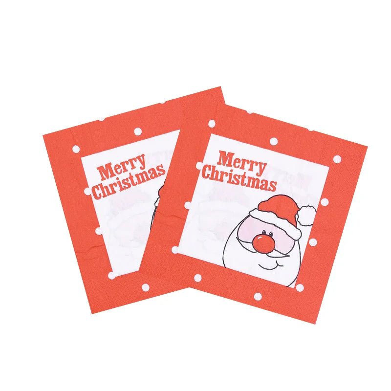 Merry Christmas Napkin Set - Cake Pops Parties