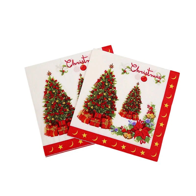 Merry Christmas Napkin Set - Cake Pops Parties