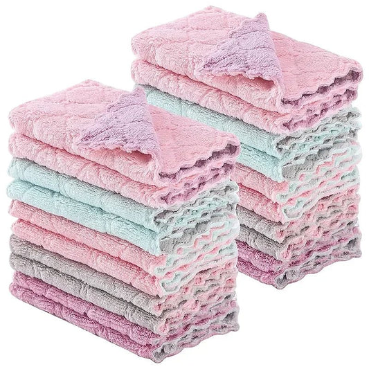 Microfiber Kitchen Cleaning Towels - Absorbent & Non - Stick - Cake Pops Parties