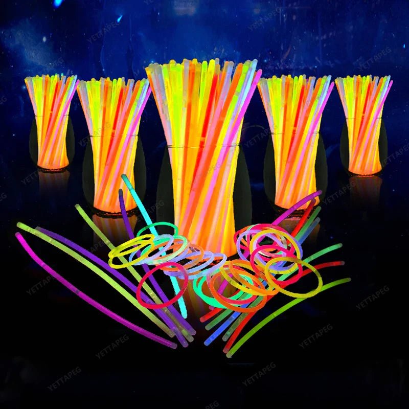 Neon Glow Sticks Party Pack - Cake Pops Parties