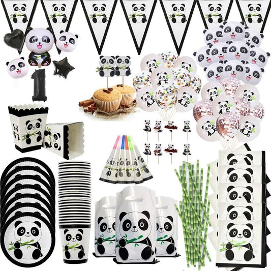 Panda Party Decorations Bundle - Cake Pops Parties