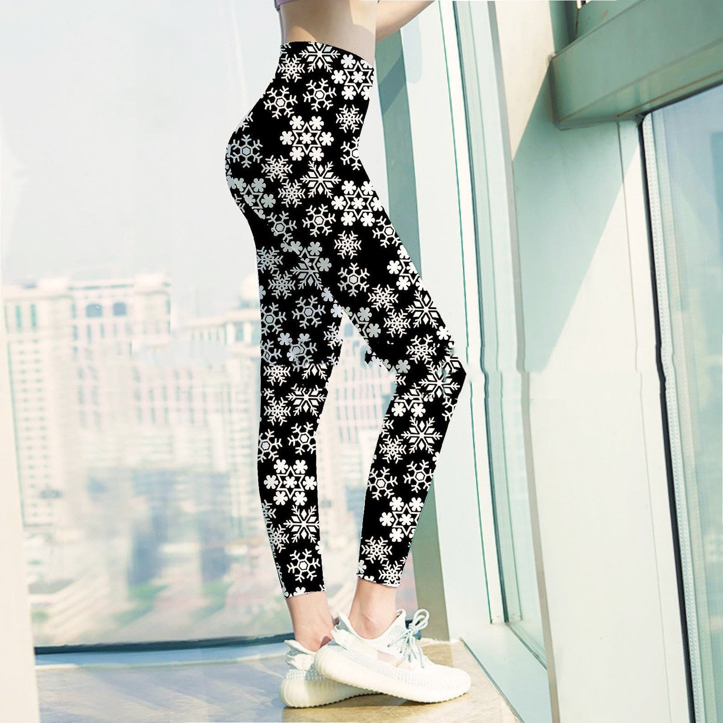 Personalized Christmas Leggings - Yoga Ready - Cake Pops Parties