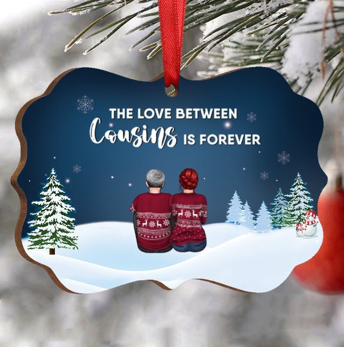 Personalized Christmas Wood Ornament - Cake Pops Parties