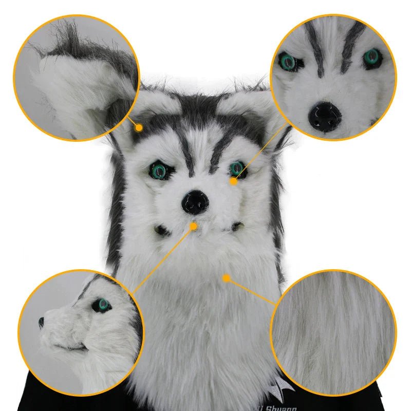 Plush Animal Head Mask Halloween Costume - Cake Pops Parties