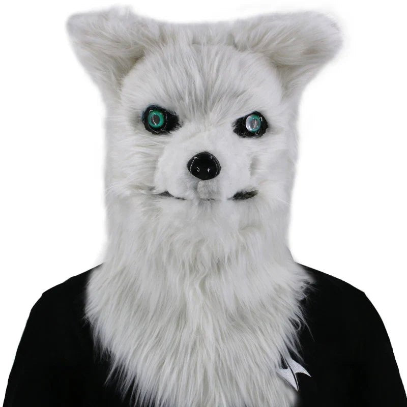 Plush Animal Head Mask Halloween Costume - Cake Pops Parties