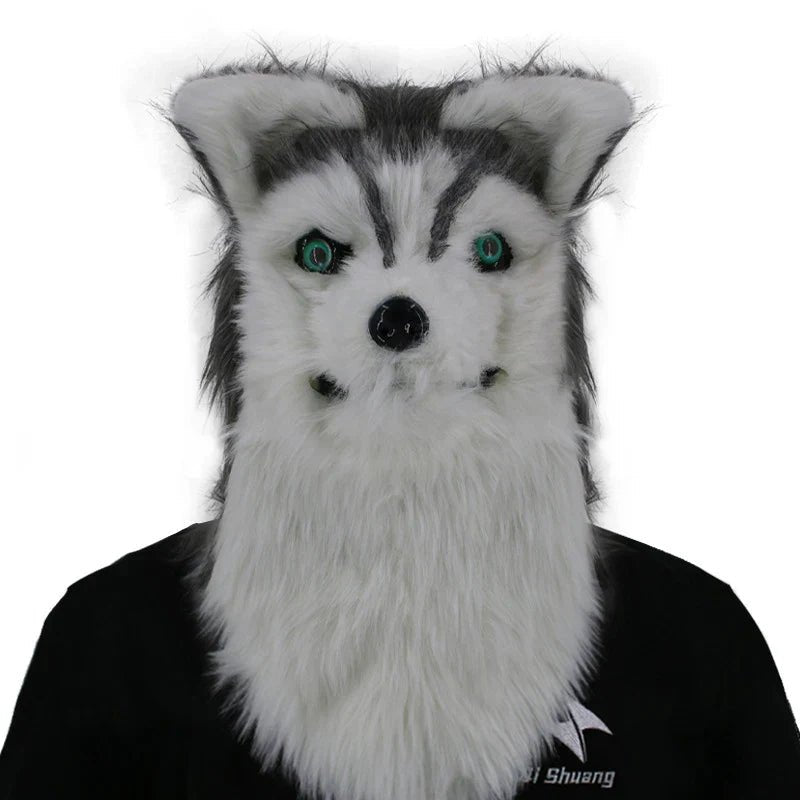 Plush Animal Head Mask Halloween Costume - Cake Pops Parties