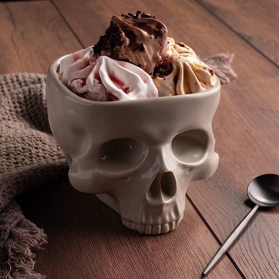 Premium Skull Noodle Bowl Set - Cake Pops Parties