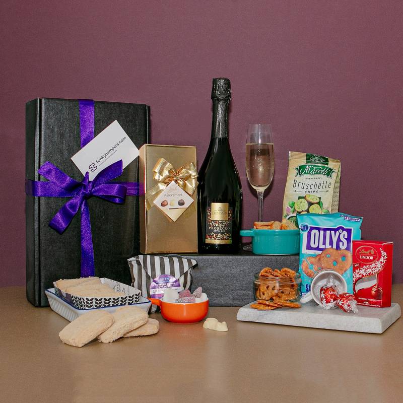 Coffret Prosecco et snacks : l'expérience ultime en matière de cadeaux de luxe
