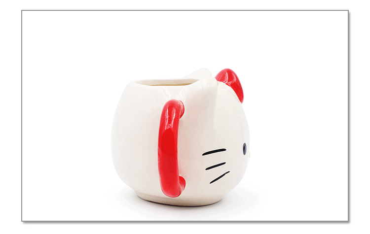🐱 Hello Kitty Ceramic Mug with Gift Box – Official Sanrio Collectible