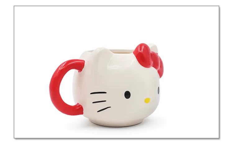 🐱 Hello Kitty Ceramic Mug with Gift Box – Official Sanrio Collectible