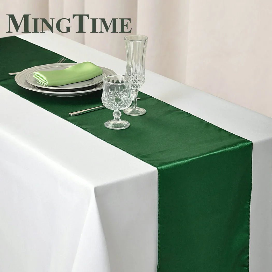 Satin Table Runner 30cm X 275cm - Wedding Party Essential - Cake Pops Parties