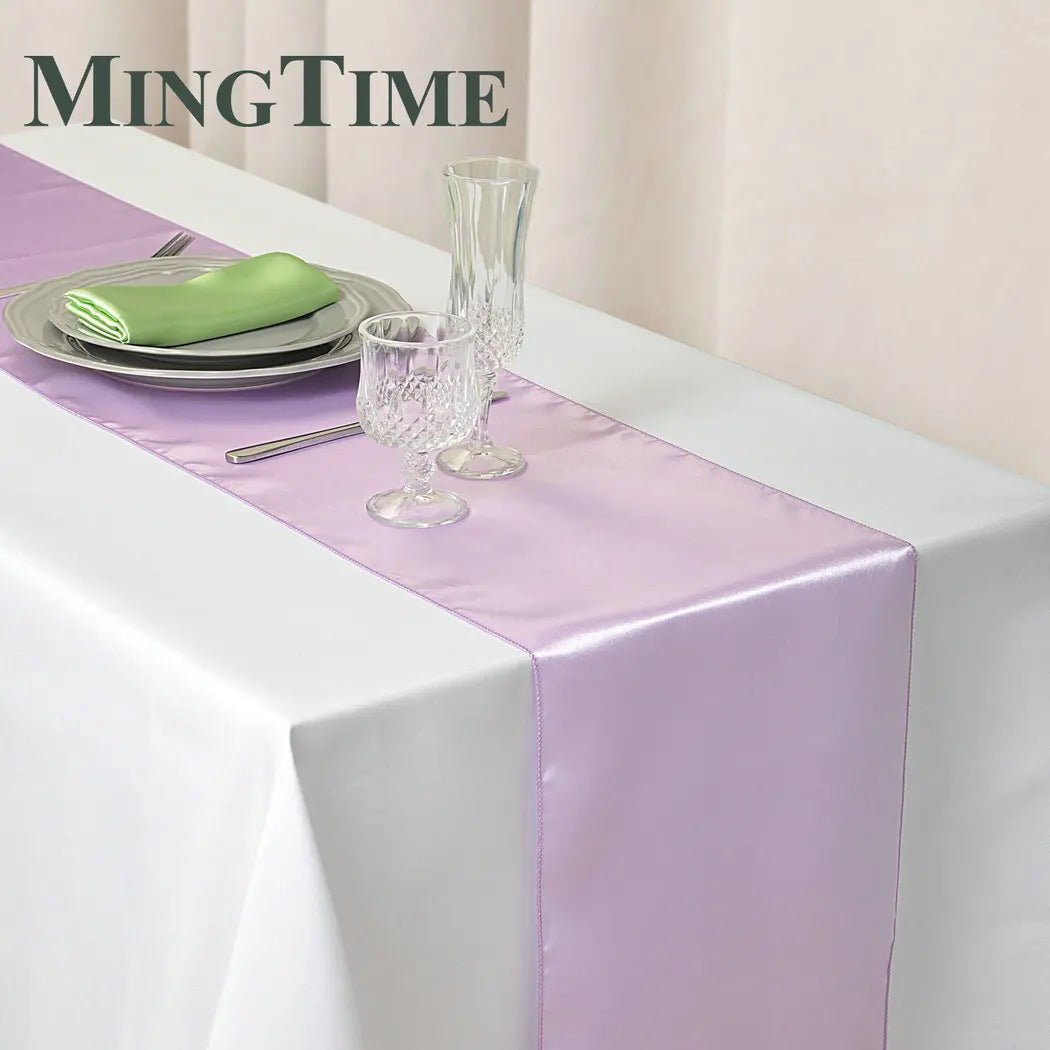 Satin Table Runner 30cm X 275cm - Wedding Party Essential - Cake Pops Parties