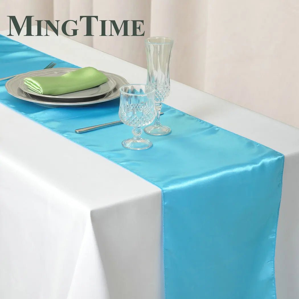Satin Table Runner 30cm X 275cm - Wedding Party Essential - Cake Pops Parties