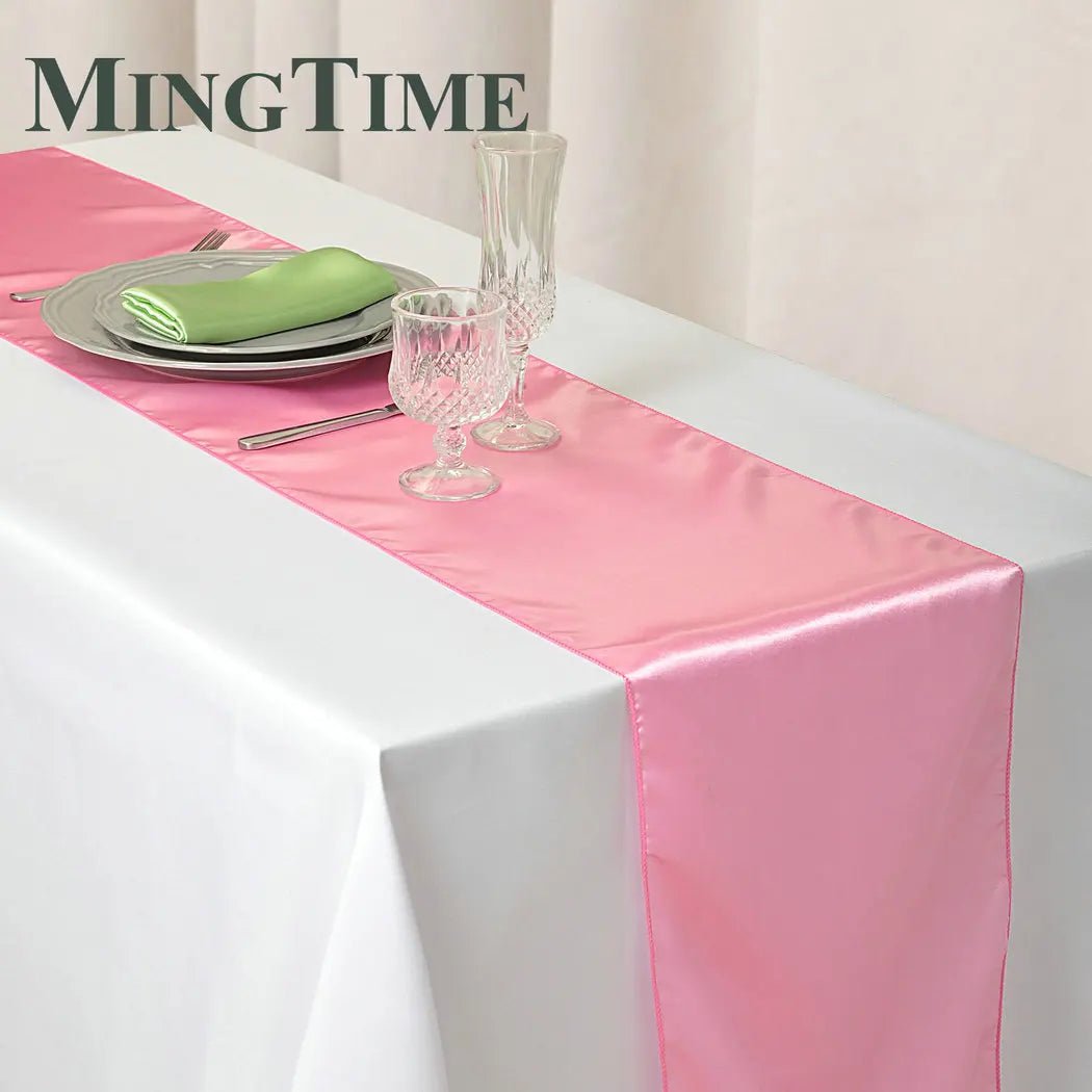 Satin Table Runner 30cm X 275cm - Wedding Party Essential - Cake Pops Parties