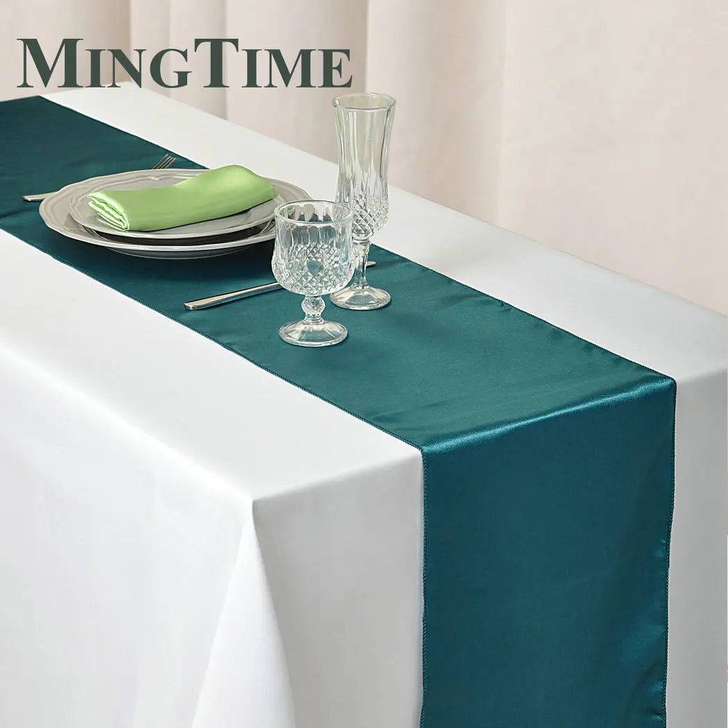 Satin Table Runner 30cm X 275cm - Wedding Party Essential - Cake Pops Parties
