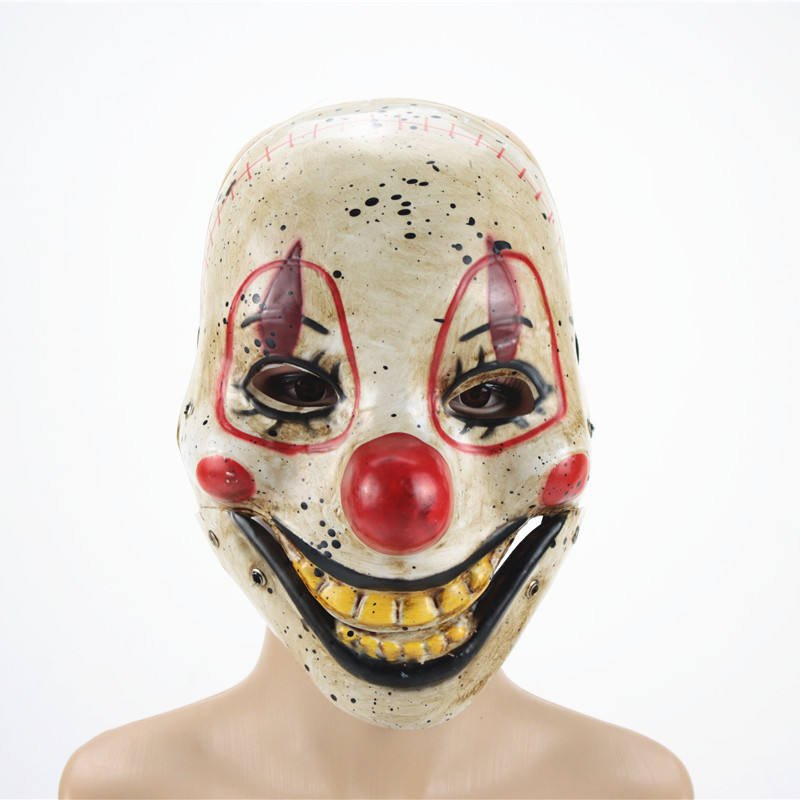 Scary Clown Halloween Mask - Cake Pops Parties