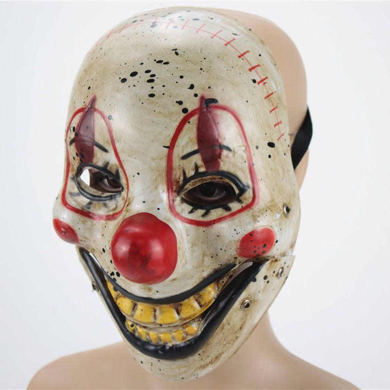 Scary Clown Halloween Mask - Cake Pops Parties