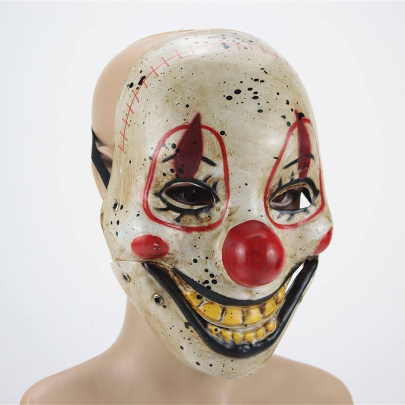 Scary Clown Halloween Mask - Cake Pops Parties