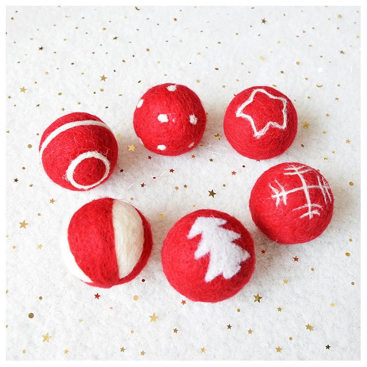 Snowflake Christmas Ornaments Set - Cake Pops Parties