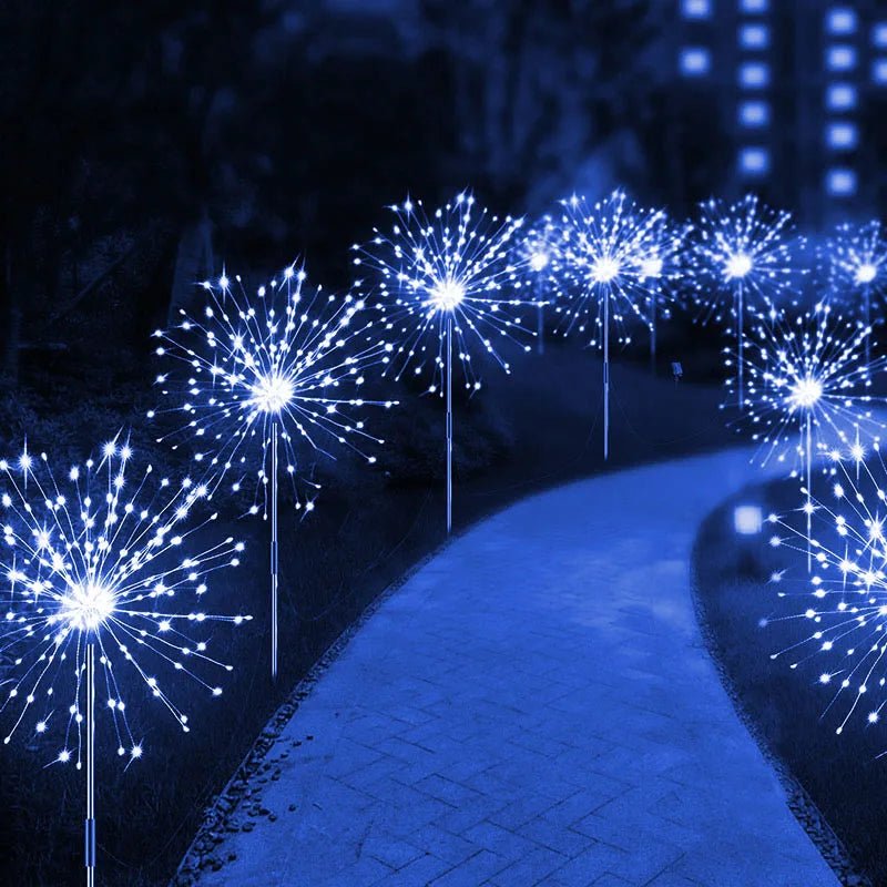 Solar Firework Lights - Garden Fairy Decoration - Cake Pops Parties