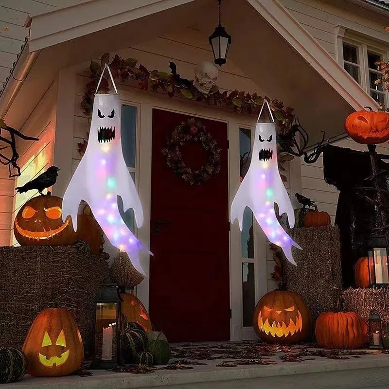 Spooky Hanging Ghost LED Light - Cake Pops Parties