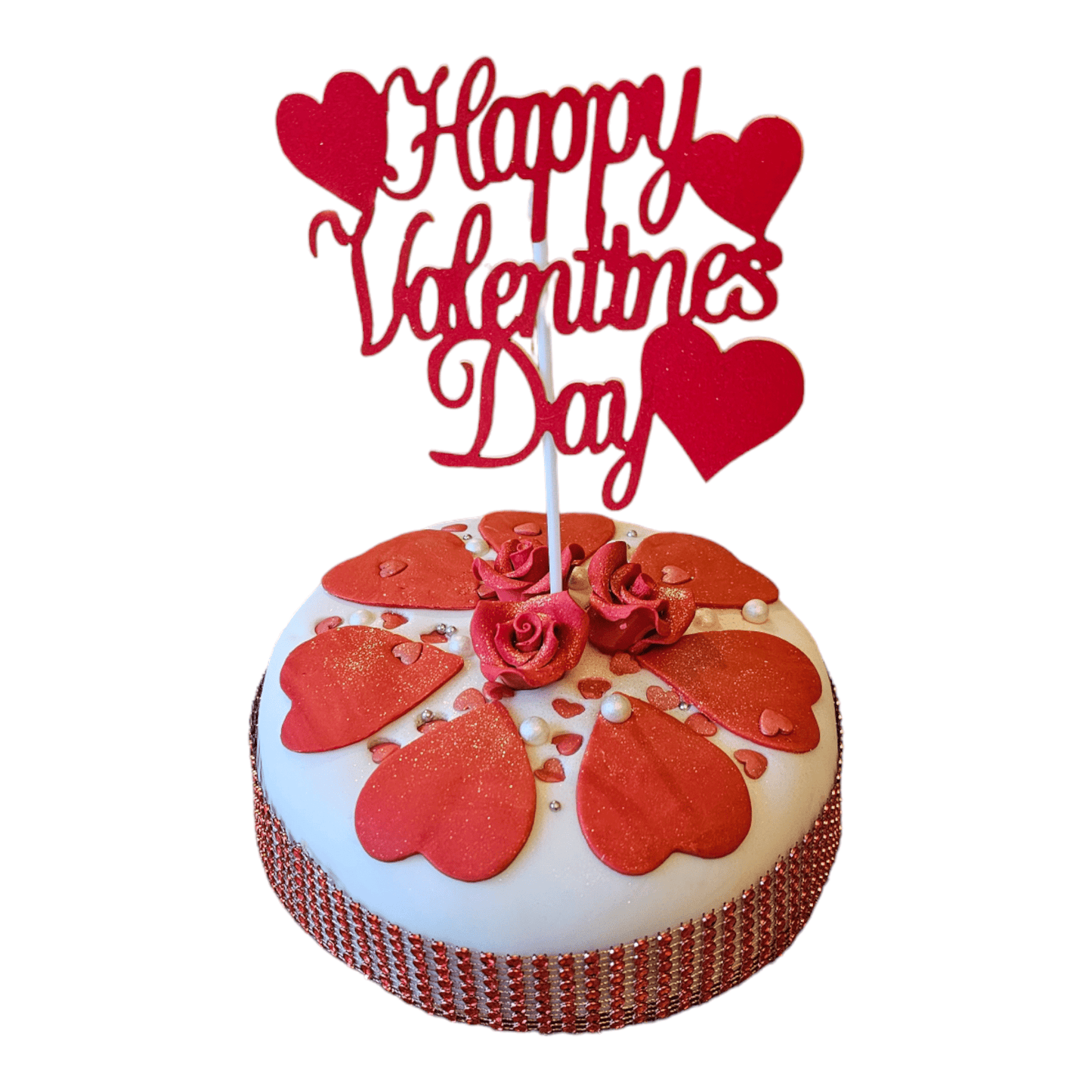 St Valentines Cake - Cake Pops Parties