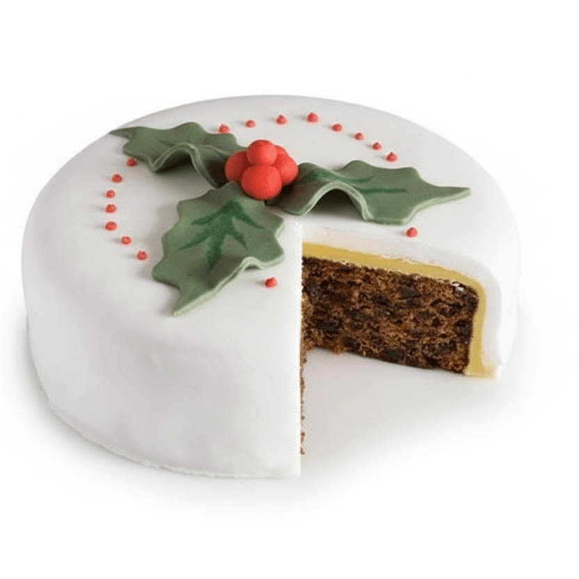 Traditional Christmas Fruit Cake - Cake Pops Parties