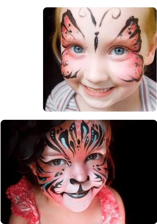 Vibrant Water - Based Face Paint Set - Cake Pops Parties