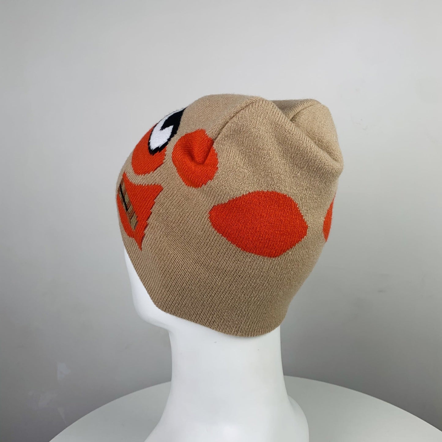 Warm Halloween Ghost Knitted Hat - Cake Pops Parties