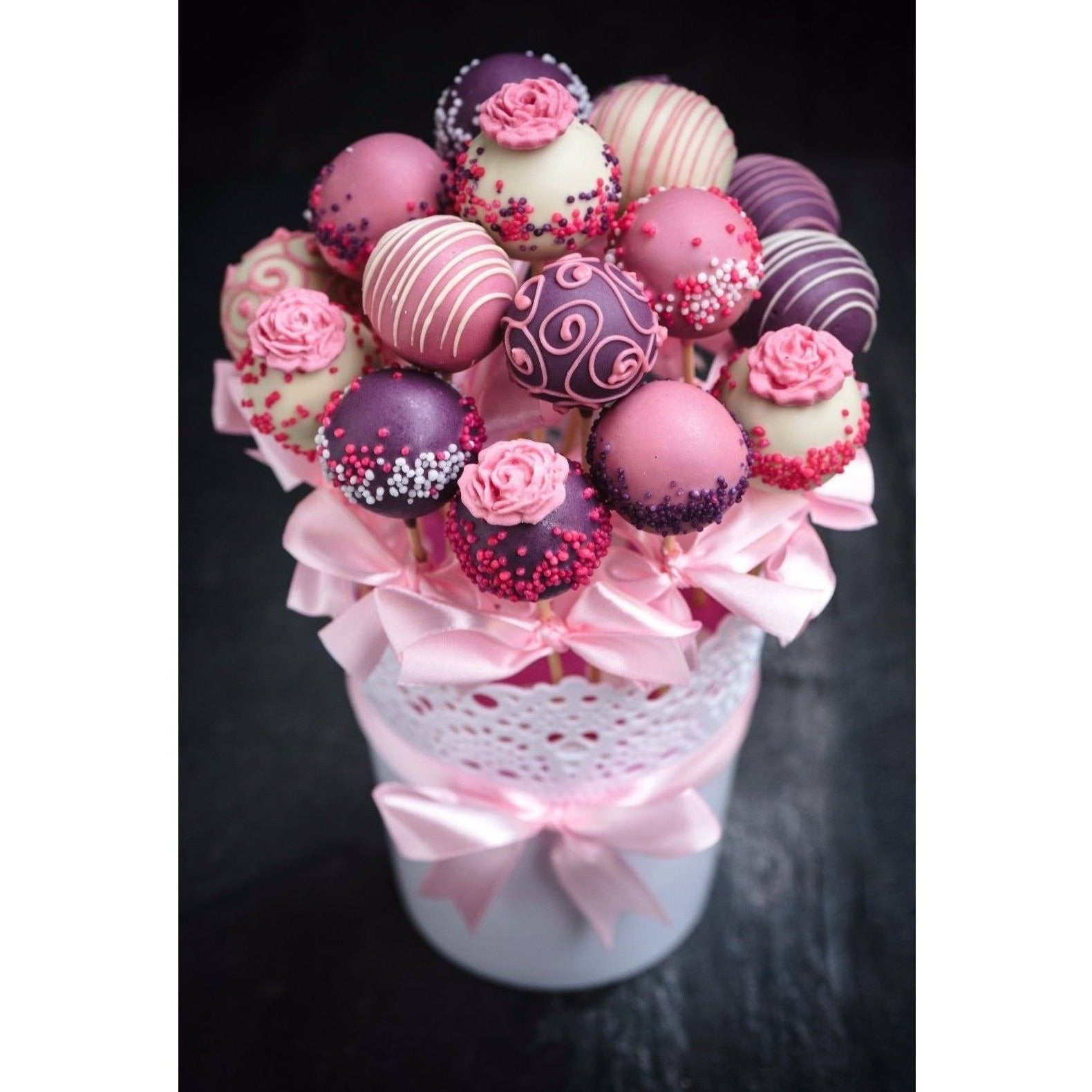 Cake Pops Gift For Valentine's Day, Mother's Day, - Cake Pops Parties