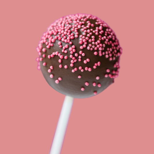 Decadent Chocolate Cake Pops with Pink Sprinkles: Perfect Party Treats - Cake Pops Parties