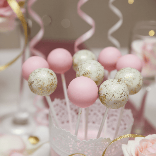 Pink and Glitter Cake Pops: The Ultimate Guide to Elegant Party Treats - Cake Pops Parties