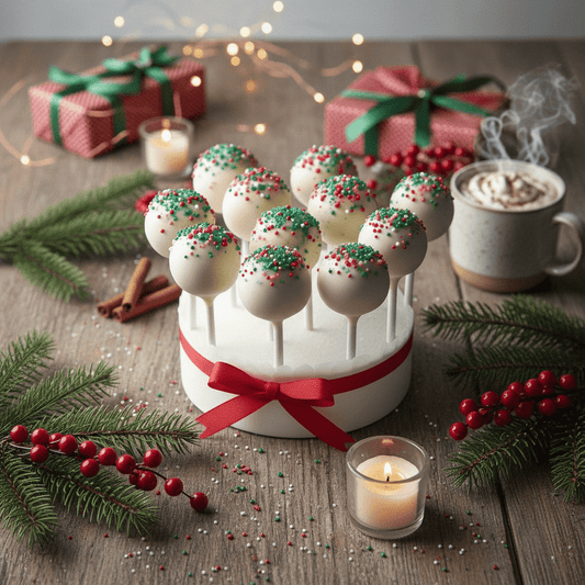 White Christmas Cake Pops: The Elegant Festive Treat Everyone's Talking About - Cake Pops Parties