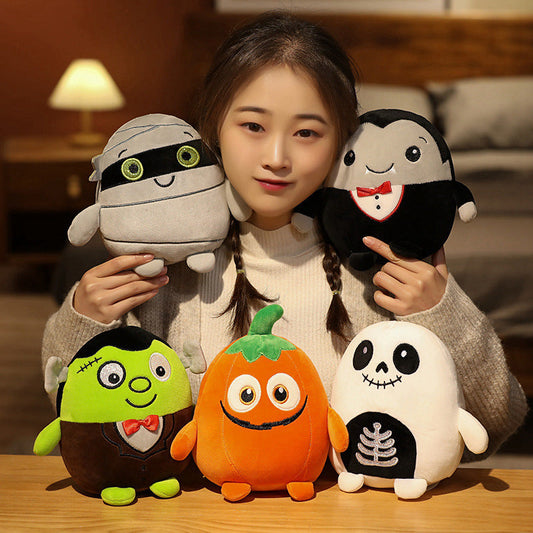 Poupée citrouille amusante en cadeau pour Halloween
