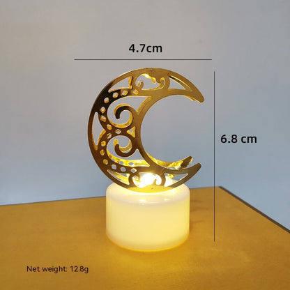 Mini lampe de nuit à LED en forme de château
