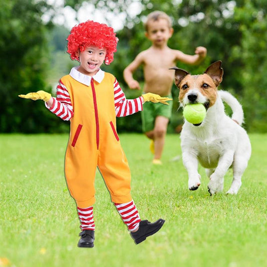 Costume de clown de Noël pour enfants et adultes