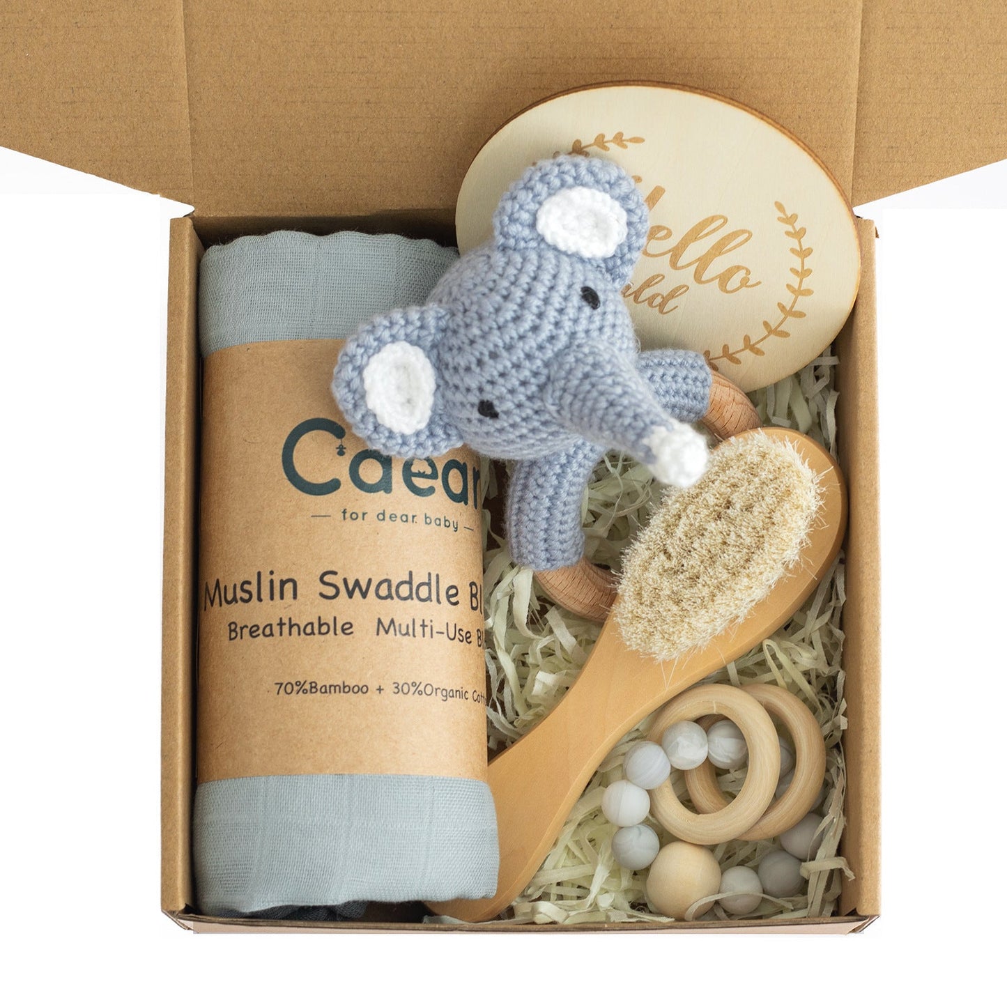 Coffret cadeau de jouets de dentition pour bébé de qualité supérieure