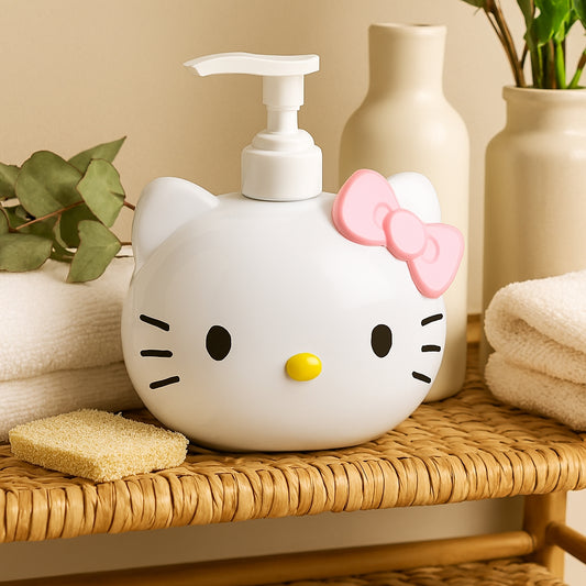 Hello Kitty Soap Dispenser | Cute Kawaii Bathroom & Kitchen Sinkware
