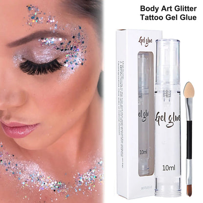 10ML Glitter Body Glue Eyeshadow Gel - Cake Pops Parties