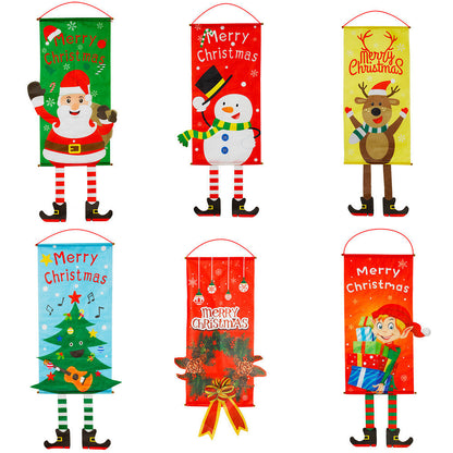 Christmas Decoration Banners - Festive Holiday Party Decor