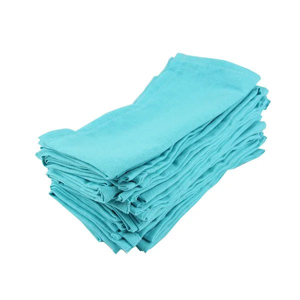 12 - Piece Cotton Linen Napkins Set - Cake Pops Parties