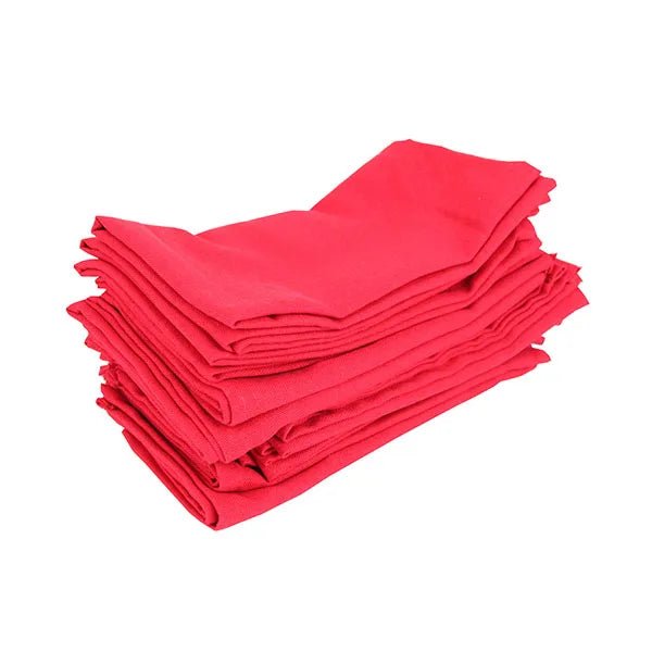 12 - Piece Cotton Linen Napkins Set - Cake Pops Parties