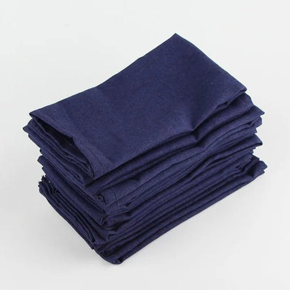 12 - Piece Cotton Linen Napkins Set - Cake Pops Parties