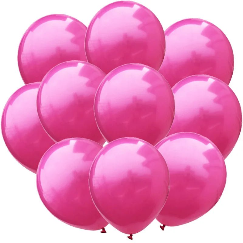 12inch Metallic Confetti Latex Balloons - Cake Pops Parties