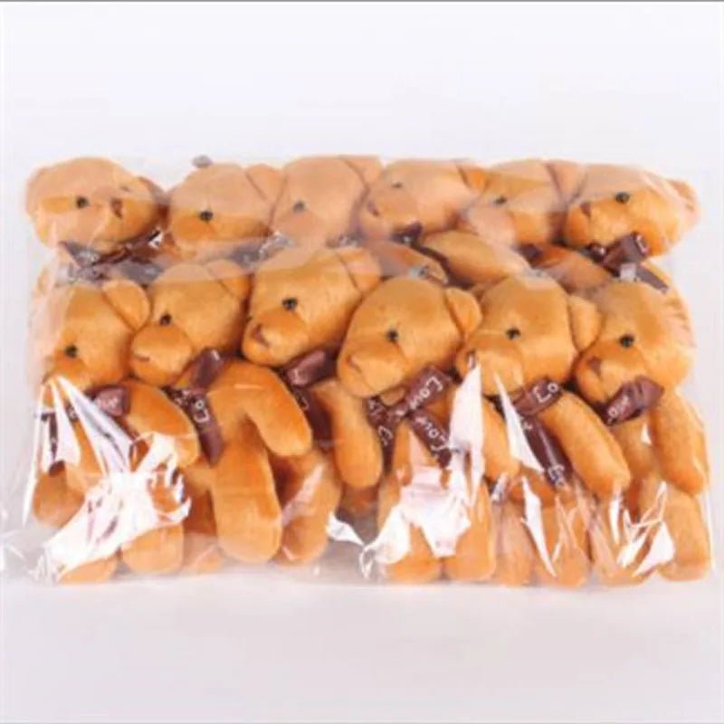 12Pcs Mini Teddy Bear Plush Toys - Cake Pops Parties