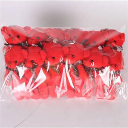 12Pcs Mini Teddy Bear Plush Toys - Cake Pops Parties