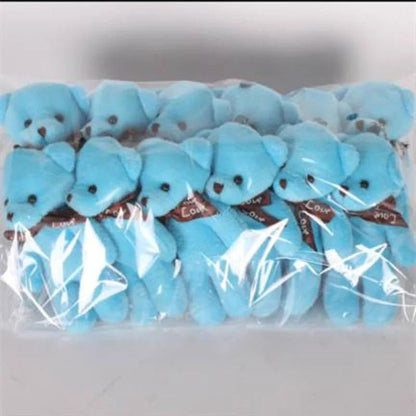 12Pcs Mini Teddy Bear Plush Toys - Cake Pops Parties