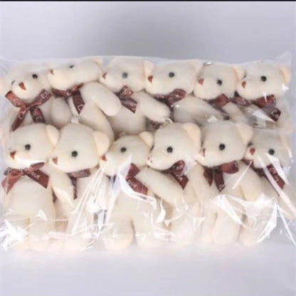 12Pcs Mini Teddy Bear Plush Toys - Cake Pops Parties