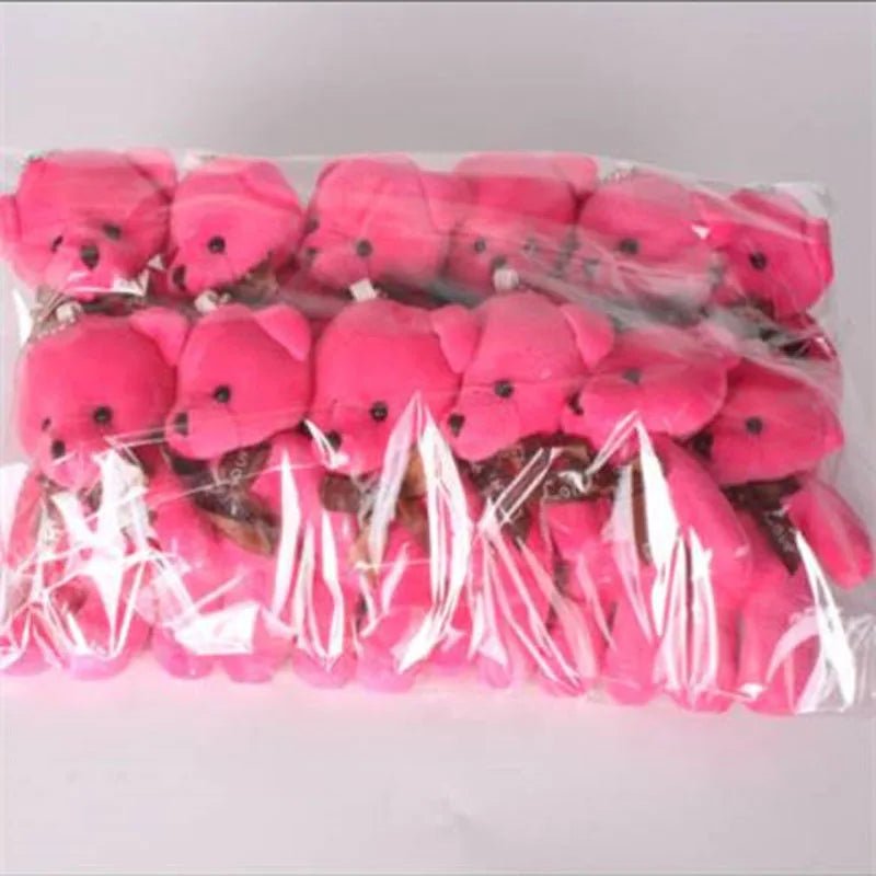 12Pcs Mini Teddy Bear Plush Toys - Cake Pops Parties