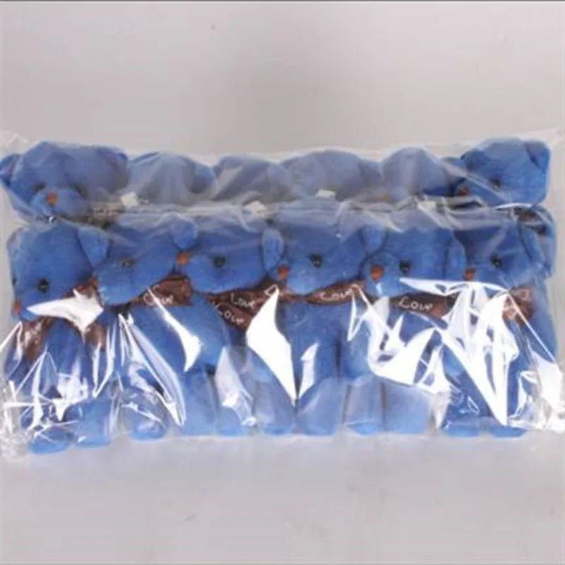 12Pcs Mini Teddy Bear Plush Toys - Cake Pops Parties